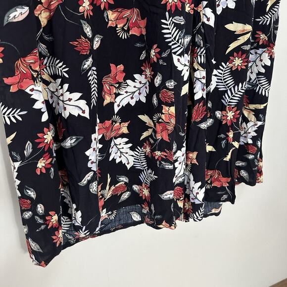 JAASE Boho Festival Floral Wide Leg Palazzo Pants Travel Sequins Hippie Resort - Picture 10 of 12